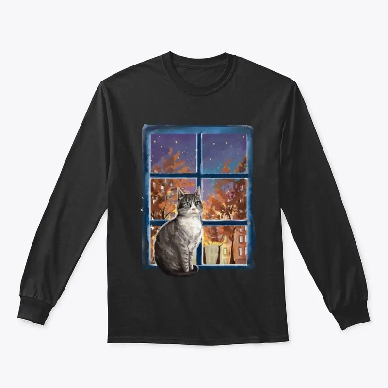 Cat Illustrations Tee Collection