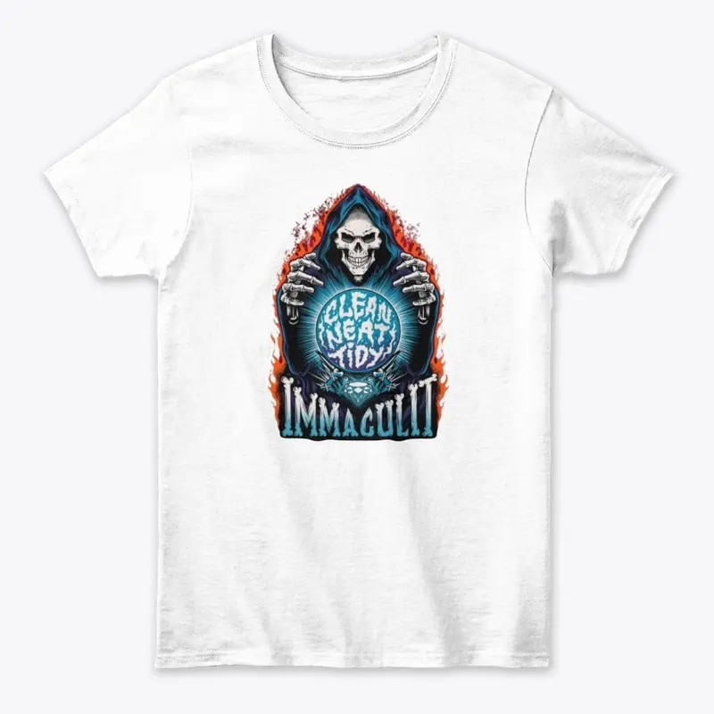 Crystal Ball Skeleton Magic Tee