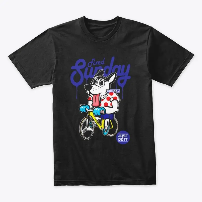 Sunday Fixed gear summer Classic Fit Tee